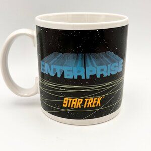 Vintage Star Trek Starship Enterprise Ceramic Collectable Coffee Cup Mug Gift